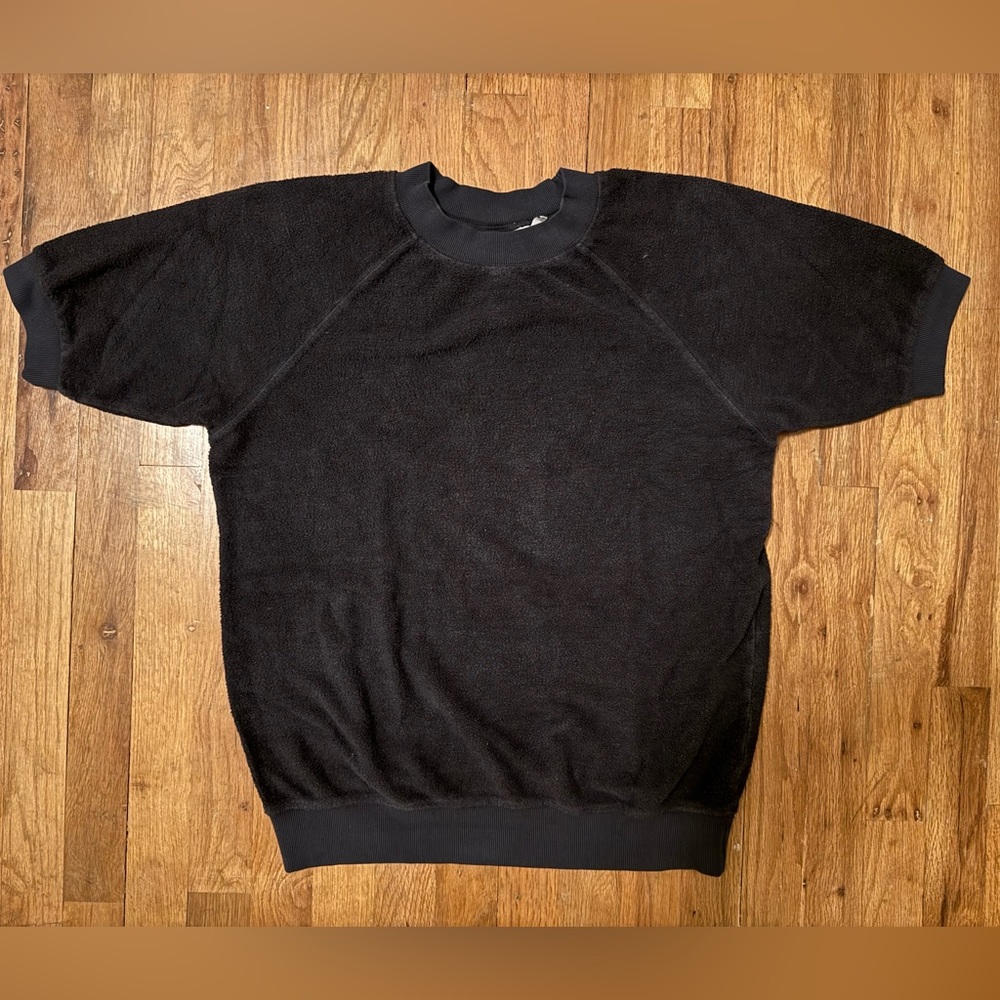 Jungmaven Short Sleeve Raglan Sherpa Sweatshirt